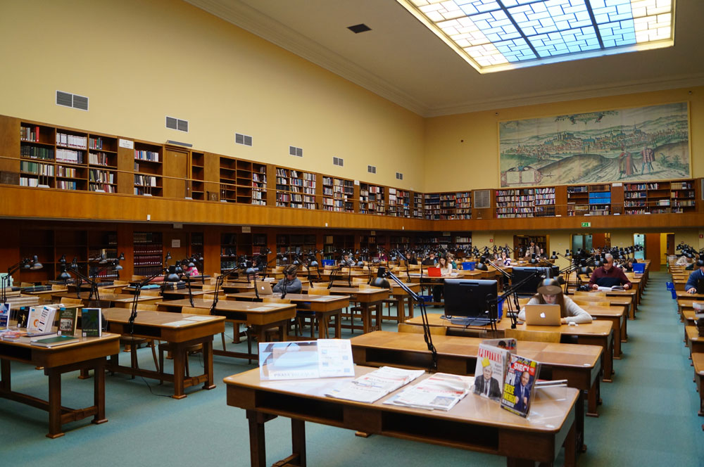 Biblioteka Jagiellońska - czytelnia główna