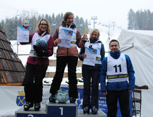 Sensacyjny zjazd! Czerska-Shaw wygrywa mistrzostwa Wydziału w slalomie gigancie!