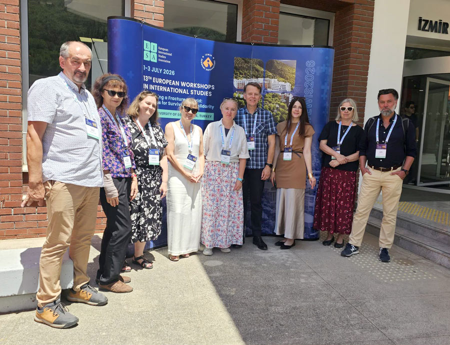13th European Workshops in International Studies w İzmirze
