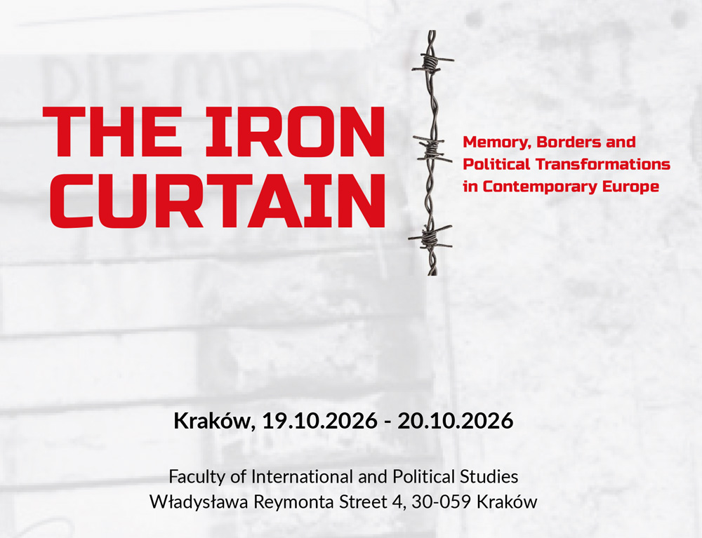The Iron Curtain: Memory, Borders and Political Transformations in Contemporary Europe | 19-20.10.26