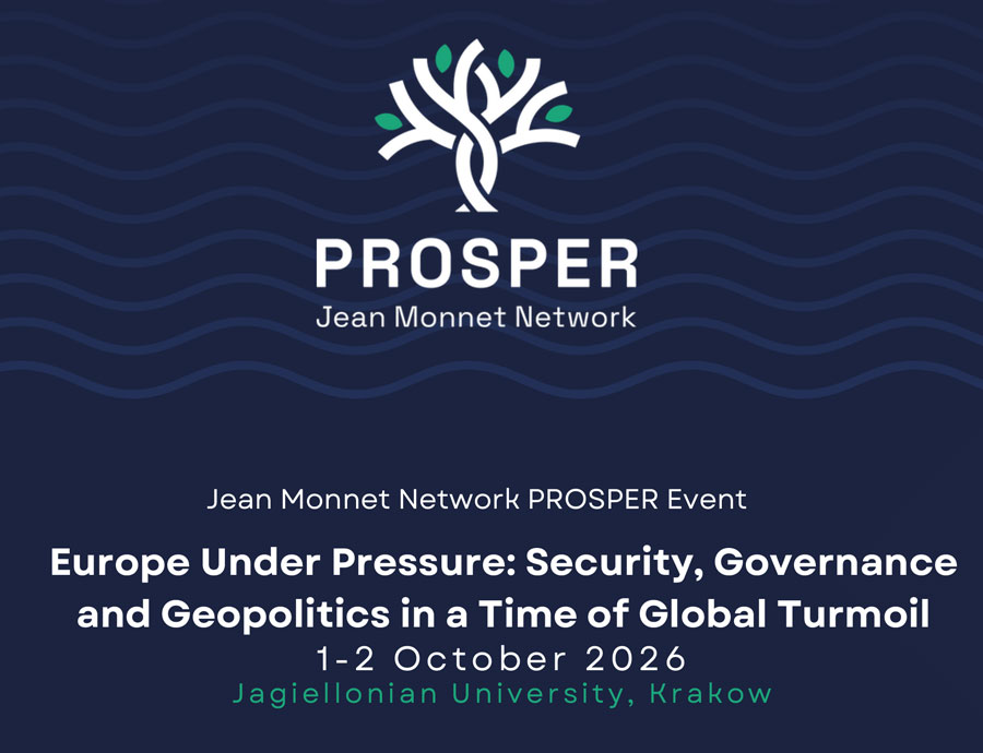 Konferencja naukowa sieci Jean Monnet PROSPER | 1-2.10.2026